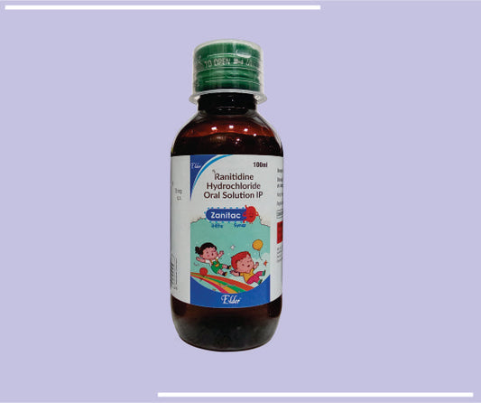 ZANITAC SYP (100ML) Ranitidine 150mg by Elder