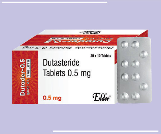DUTADER 0.5 TABS (20X10) Dutasteride 0.5mg by Elder