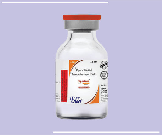 PIPERATAZO 4.5GM (INST) (VIAL) Piperacillin 4gm,Tazobactum 500mg by Elder