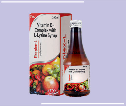 ELCEPLEX L  SYP (200ML) Vitamin B Complex with B12 by Elder