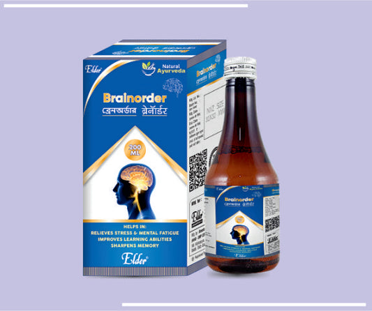 BRAIN ORDER SYP (200ML) Memory Enhancer with Brahmi by Elder