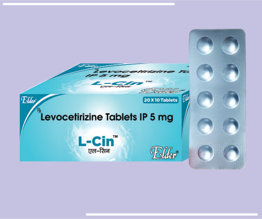 L CIN TABS (AL/AL) (20X10) Levocetrizine  Dihydrochlooride 5 mg by Elder