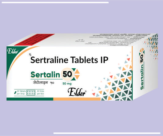SERTALIN 50 TABS (10X10) Sertaline 50 MG by Elder
