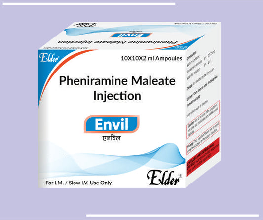 ENVIL AMP (10X10X2ML) Pheniramine Maleate 22.75 mg by Elder