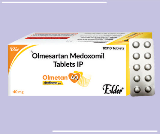 OLMETAN 40 AM TABS (10X10) Olmesartan 40mg,Amlodipidine 5mg by Elder