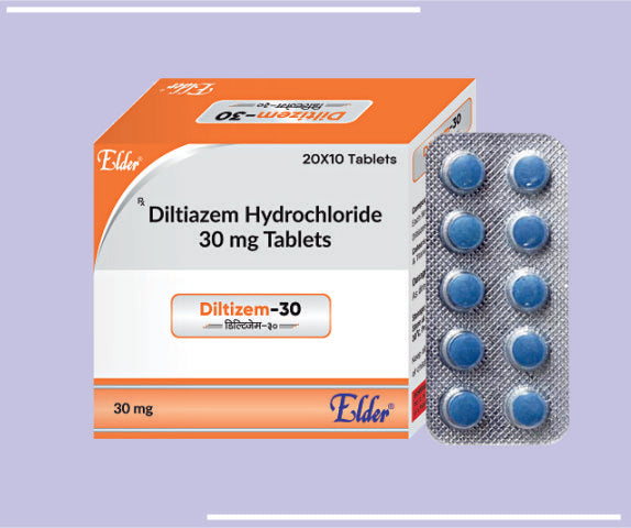 DILTIAZEM 30 TABS (20X10) Diltiazem 30 MG
 by Elder