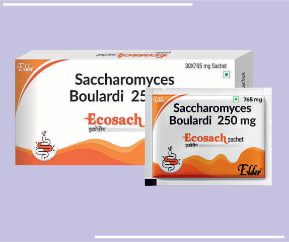 ECOSACH  SACHET (30X10GM) Saccharomyces Boulardi 250mg by Elder