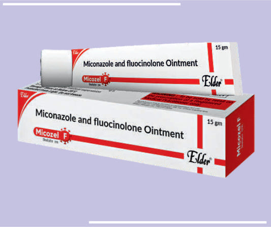 MICOZEL- F  OINT (15GM) Miconazole Nitrate 2%, Fluocinolone Acetonide 0.01% by Elder