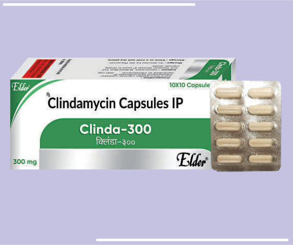 CLINDA 300 CAPS (10X10) Clindamycin 300 MG 
 by Elder