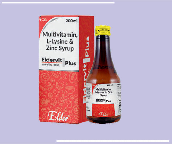 ELDERVIT PLUS SYP (200ML) Multivitamin, Multiminerals With Zinc Syp by Elder