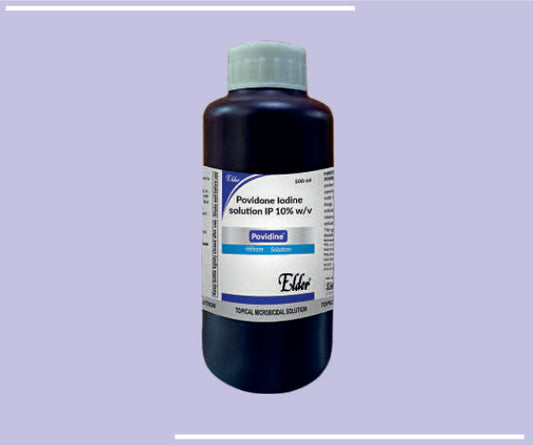 POVIDINE SOLUTION 10 % -500ML  # (500ML) Povidone Iodine Solution 10% w/w by Elder