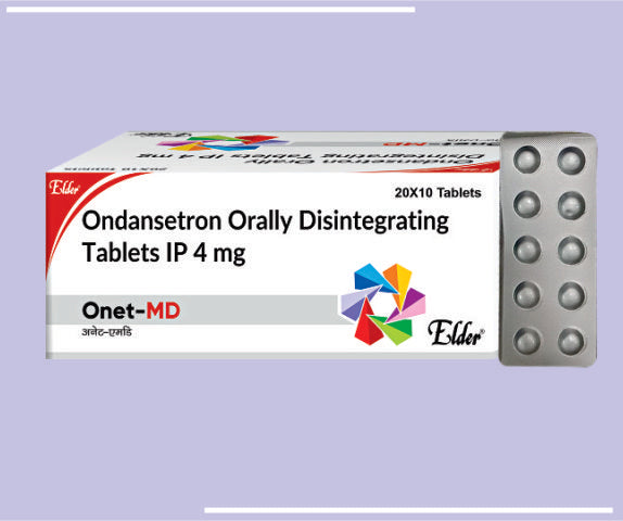 ONET MD TABS (4MG) (20X10) Ondansetron Hcl 4 mg by Elder