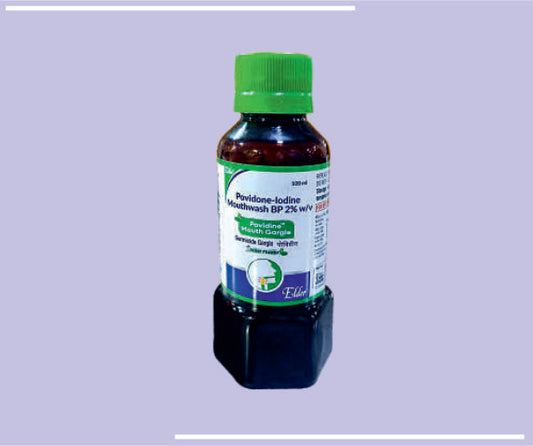 POVIDINE  MOUTH GARGLE 2% (100ML) Povidone-Iodine Mouthwash 2% by Elder