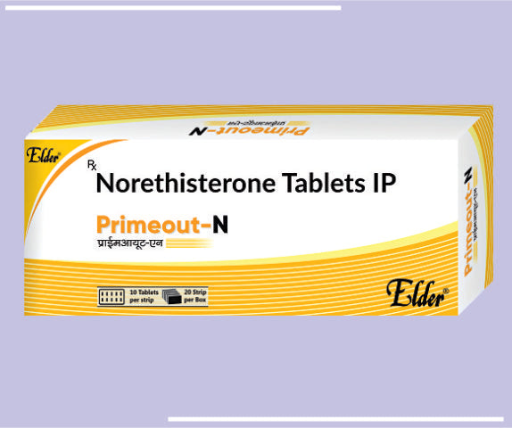 PRIMEOUT N TABS (50X10) Norethisterone 5MG
 by Elder