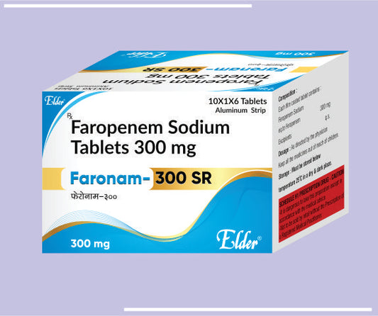 FARONAM 300 ER TABS (10X6) Faropenam 300SR by Elder