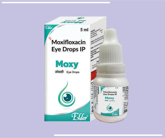 MOXY DROPS (5ML) Moxifloxacin HCL 0.5%
 by Elder