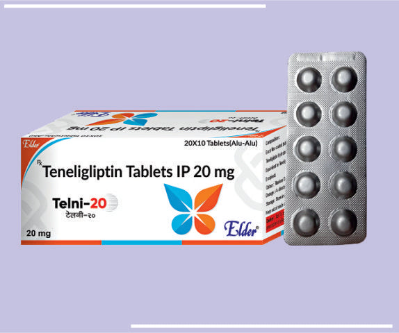 TELNI 20MG TABS (10X1X10) Teneligliptin 20 by Elder