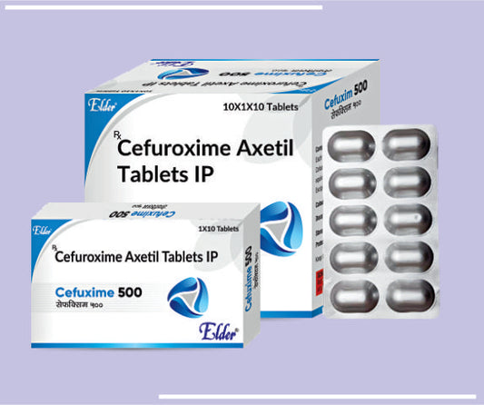 CEFUXIME  500MG TABS (10X1X10) Cefuroxime 500 MG 
 by Elder