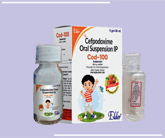 COD 100 D/SYP +WFI (10X30ML) Cefpodoxime 100mg by Elder