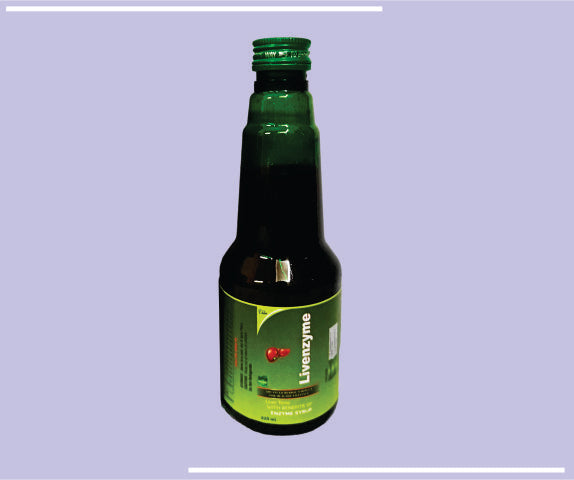 LIVENZYME SYP (225ML) Ayurvedic Liver Tonic with Advance Enzymes Formula by Elder