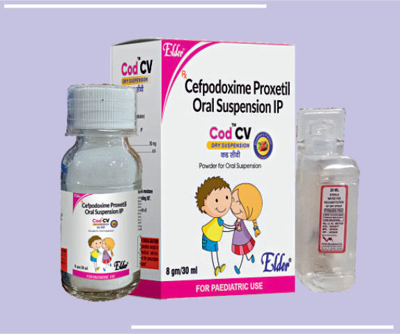 COD CV SUSPN (50/31.25 MG) (10X30ML) Tocopheryl 200mg,L-Carnitine 150mg by Elder