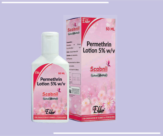 SCABNIL LOTION (50ML) Permethrin  5% by Elder