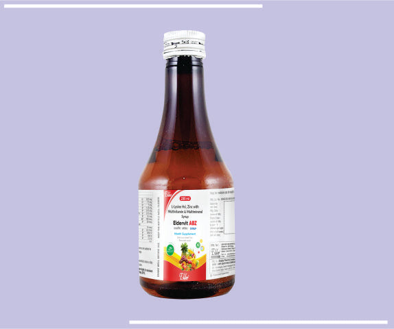 ELDER ABZ SYP (200ML) Multivitamin, Multiminerals With Zinc Syp by Elder