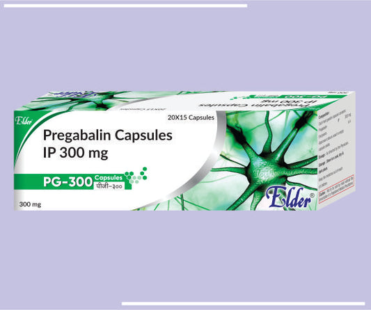 PG 300 (R/W) CAPS (20X15) Pregabalin 300 by Elder