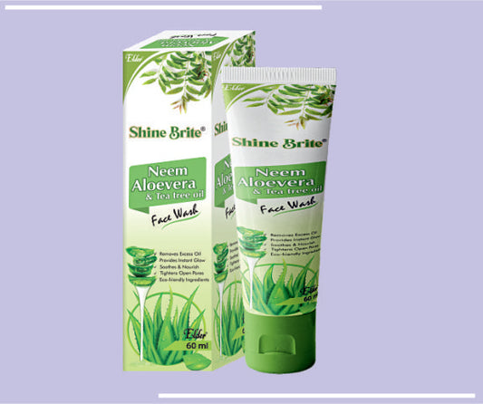 SHINE BRITE NEEM ALOEVERA GEL (6X100ML) Aloe -3%,Glycerin - 2%,Spearmint- 2%,Tea Tree -2%,Fennel -2%,Clove- 2%,Cardamom -1%,Basil- 1%,Peppermint -1%,Purified Water -Q.S. by Elder