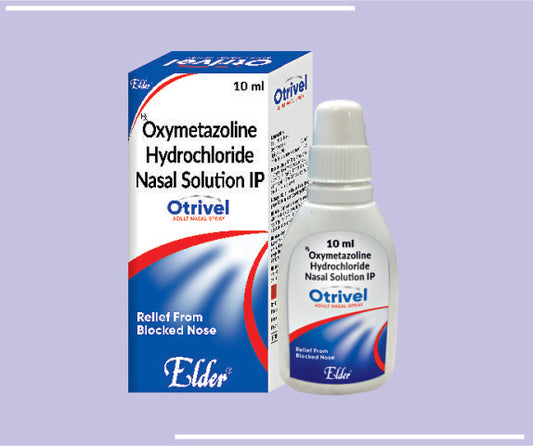 OTRIVEL NASAL SPRAY (25X10ML) Oxymetazoline 0.5mg Nasal Spray by Elder