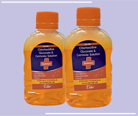 SAFELON (S) LOTION (100ML) Clorhexidine 0.3%, Cetrimide 0.6% by Elder