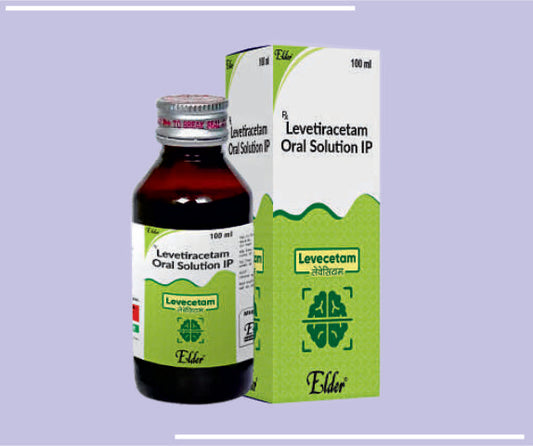 LEVECETAM SYP (100ML) Levetiracetam 100 mg
 by Elder