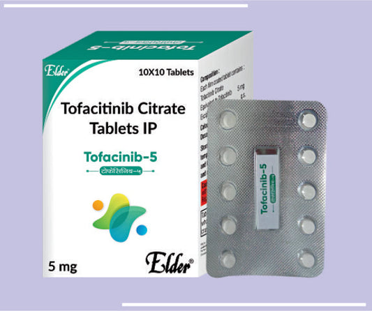 TOFACINIB 5 TABS (10X10) Tofacitinib 5mg by Elder