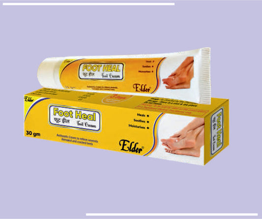 FOOT HEAL CREAM (30GM) Lactic Acid 11.5%,LLP 10.5% by Elder