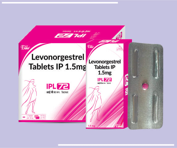 IPL-72 TABS (20X1X1) Levonorgestrel 1.5gm by Elder