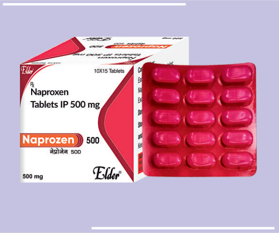 NAPROZEN 500 TABS (10X15) Naproxen 500 mg by Elder