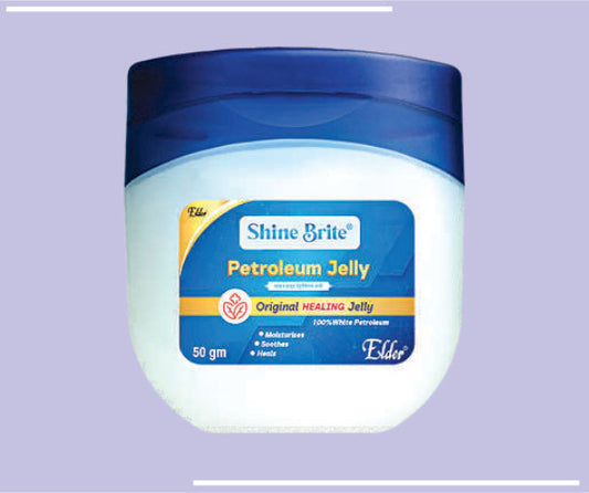 SHINE BRITE PETROLIM JELLY (50GM) Petroleum Jelly by Elder