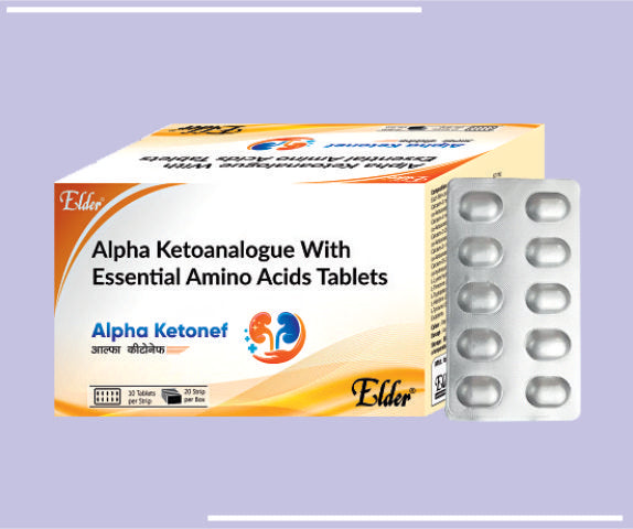 ALPHA KETONEF  TABS (10X10) Alpha Ketoanalogues,Essential Amino Acid by Elder