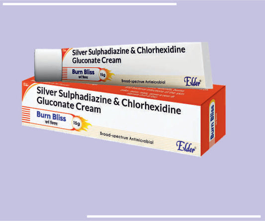 BURN BLISS OINT (15GM) Silver Sulfadiazine 1%, Chlorhexidine Gluconate Sol 0.6% by Elder