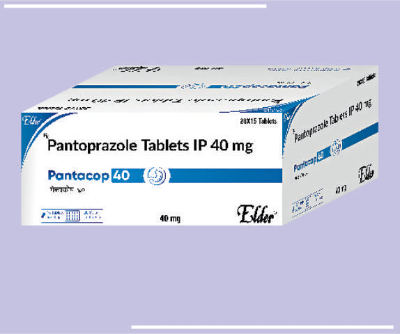 PANTACOP 40 TABS (20X15) Pantaprazole 40mg by Elder