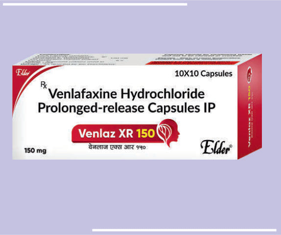 VENLAZ XR 150 CAPS (10X10) Venlafaxine Hcl Pr 150mg Cap. by Elder