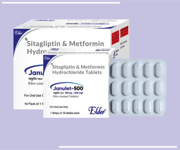 JANULET 500 TABS (50/500 MG) (5X(2X15)) Sitagliptin 50mg,Metformin 500mg by Elder