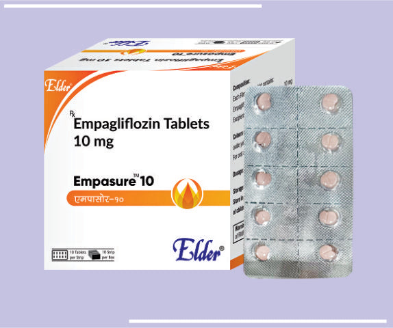 EMPASURE 10MG TABS (10X1X10) Empagliflozin 10mg by Elder