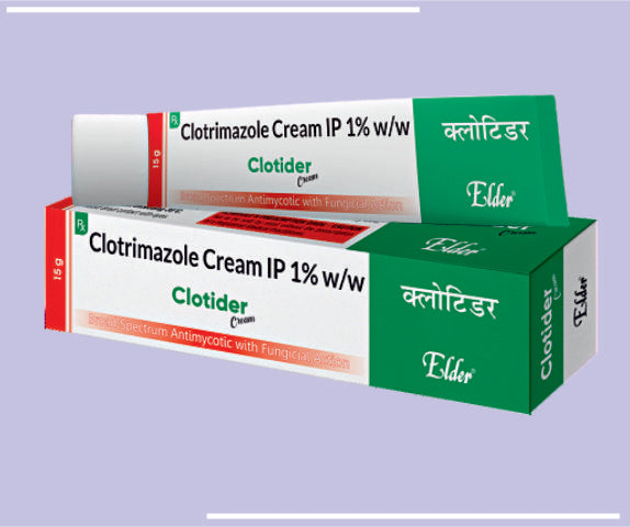 CLOTIDER OINT** (30X15GM) Clotrimazole 1% w/w by Elder
