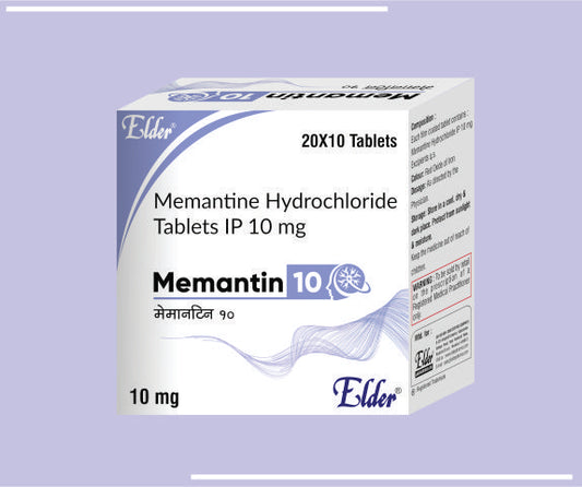 MEMANTIN 10 TABS (20X10) Memantine 10 mg by Elder