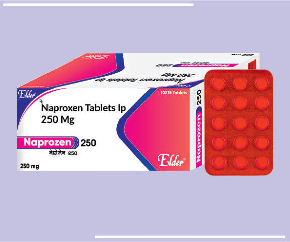 NAPROZEN 250 TABS (20X15) Naproxen 250 mg by Elder