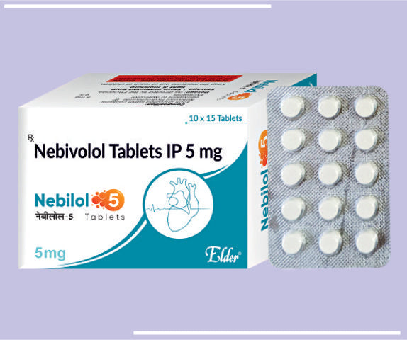 NEBILOL 5 TABS (10X15) Nebivolol 5mg
 by Elder