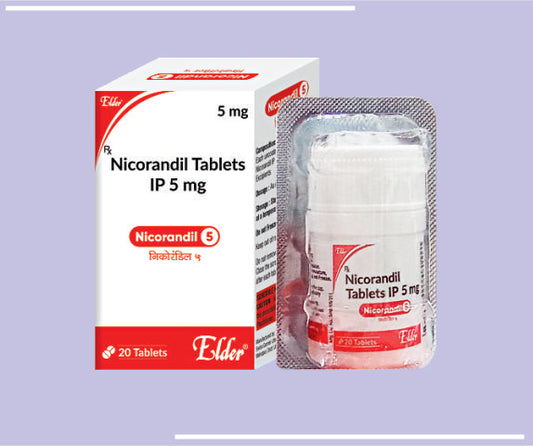 NICORANDIL 5 TABS (10X20) Nicorendil 5 MG
 by Elder
