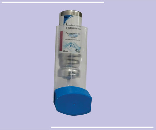 FORMABUD F 200 INHALER (200/6) (INHALER) Budesunide 200 Mcg,Formoterol Fumarate 6 Mcg 120MDI by Elder