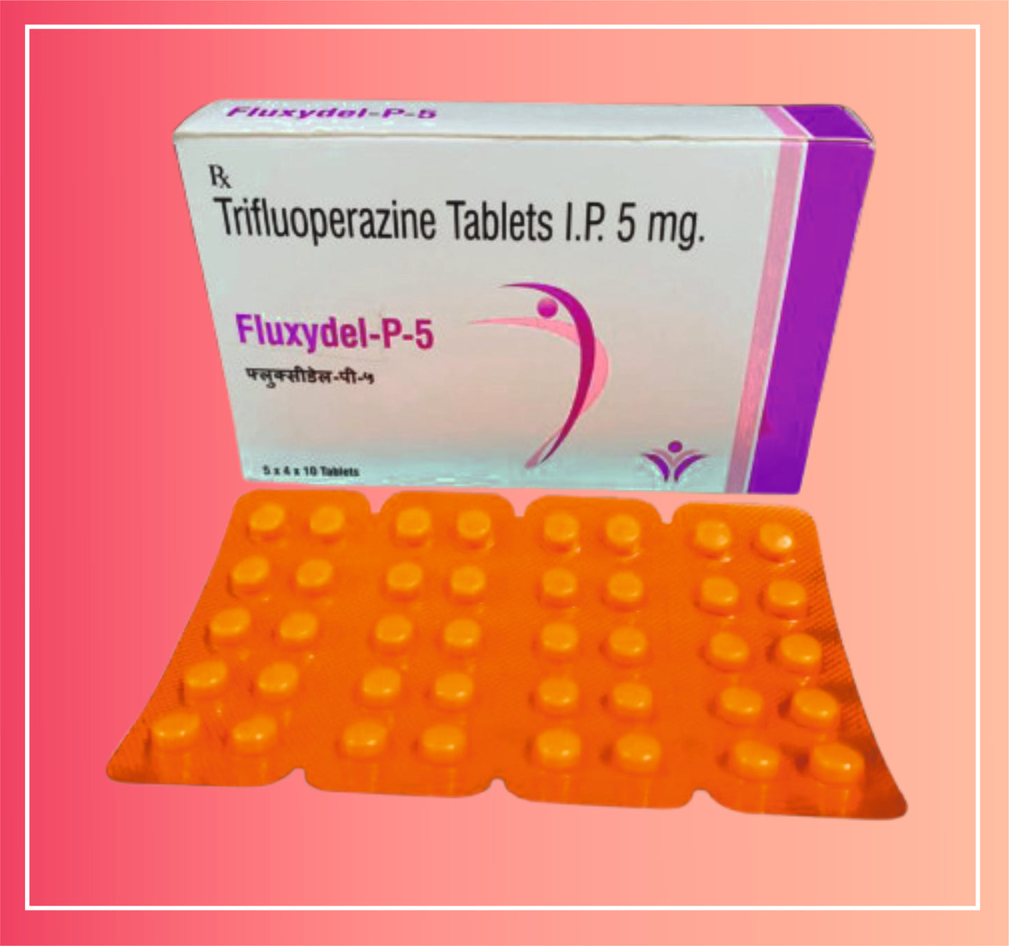 Trifluoperazine Hcl 5 {Rate of 10 Tab} by Dellwich